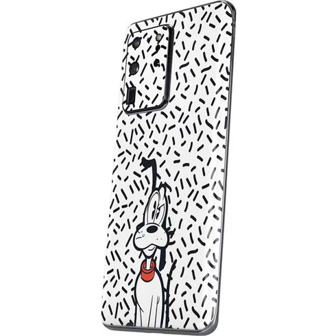 Disney Friends Pluto Confused Galaxy S20 Ultra 5G Skin